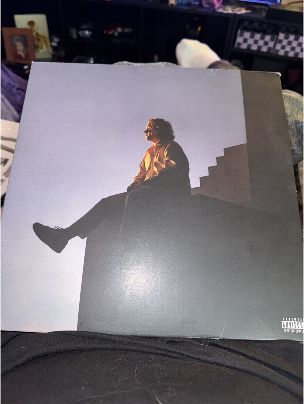 LEWIS CAPALDI BROKEN BY DESIRE BLUE VINYL ALTERNATIVE COVER